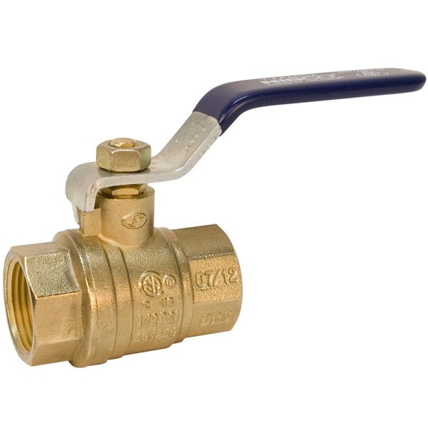 T-FP-600A - Ball Valve - Brass, Two-Piece, Full Port, NPT x NPT On NIBCO