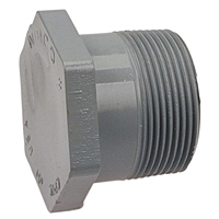Thread Plug MPT - Corzan® CPVC Schedule 80, 5116-4