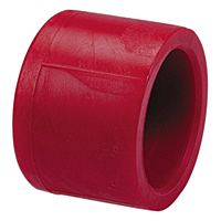 Socket Cap S - Kynar® Red PVDF Schedule 80, 6517