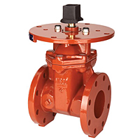 Gate Valve - Ductile Iron, Fire Protection, Resilient Wedge, Flanged, F-609-RWS