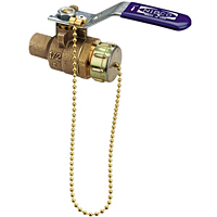 Material Number NJ83808, S-585-70-HC - Two-Piece Bronze Ball Valve