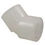 Thread 45° Elbow FPT x FPT - Chem-Pure® Natural Polypropylene Schedule 80, 6206-3-3