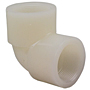 Thread 90° Elbow FPT x FPT - Kynar® Natural PVDF Schedule 80, 6607-3-3