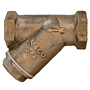 Strainer - Bronze, Solid Cap, Threaded Ends, T-222-B