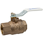 T-585-66-LF Two-Piece Bronze Ball Valve – Lead-Free*, Full Port, Stainless Steel Trim, Threaded