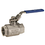 Two-Piece Stainless Steel Ball Valve - Full Port, T-585-S6-R-66-LL