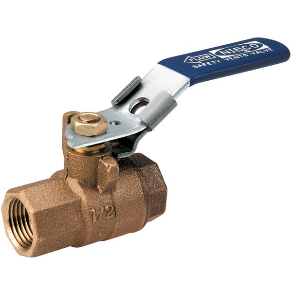T-580-70-W3 - Two-Piece Bronze Ball Valve - Conventional Port