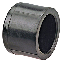 Socket Cap S - Black Polypropylene Schedule 80, 6117