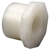 Flush Socket Reducer Bushing Spg x S - Kynar® Natural PVDF Schedule 80, 6618