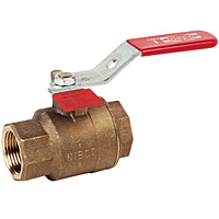Two-Piece Bronze Ball Valve - Fire Protection, Full Port, KT-585-70-UL