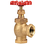 Angle Valve - Bronze, Fire Protection, Rubber Disc, KT-67-UL