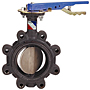 Butterfly Valve - Ductile Iron, 250 PSI, FKM Seat, LD-3222