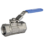 One-Piece Stainless Steel Ball Valve - Reduced Port, Fire Safe, T-560-S6-R-66-FS-LL